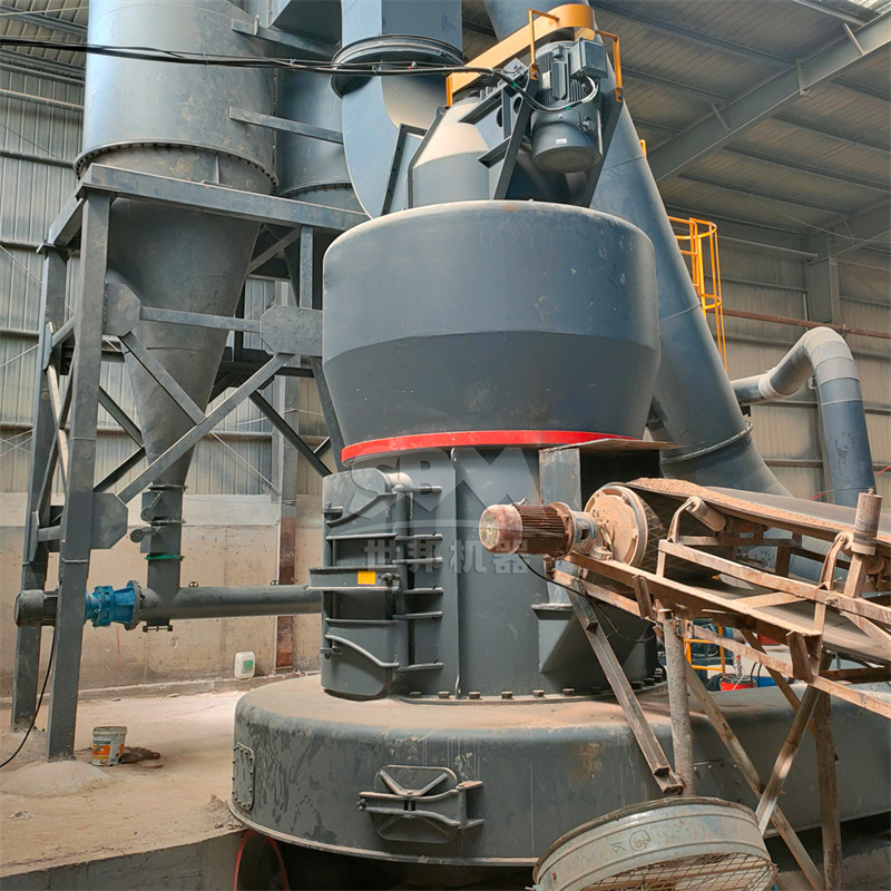 Bauxite ore before and after grinding process