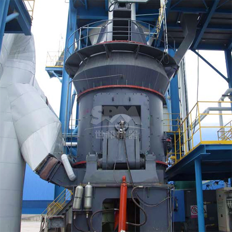 Diagram of LM Vertical Roller Mill grinding system
