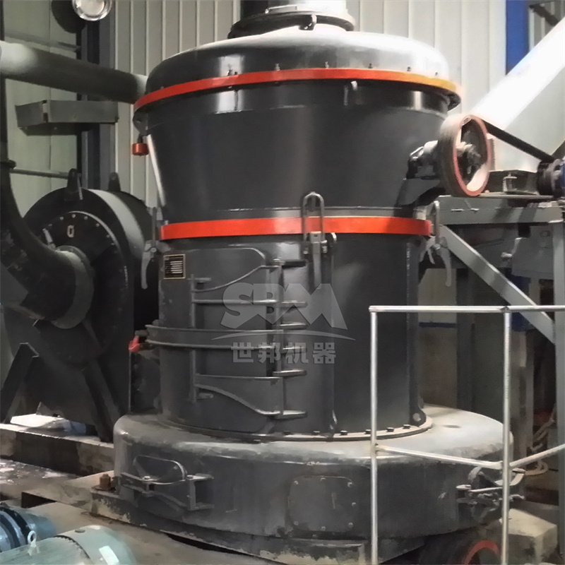 Carbon fiber production line with roller mill