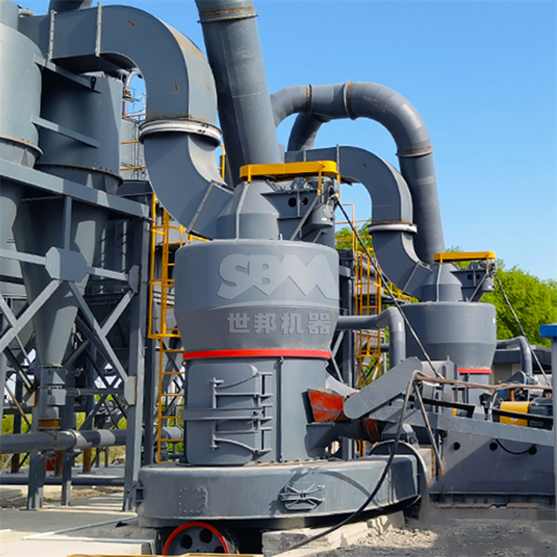 Bauxite grinding circuit with classifier and dust collector